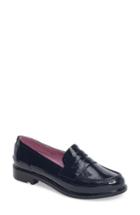 Women's Hunter Original Waterproof Rubber Penny Loafer M - Blue