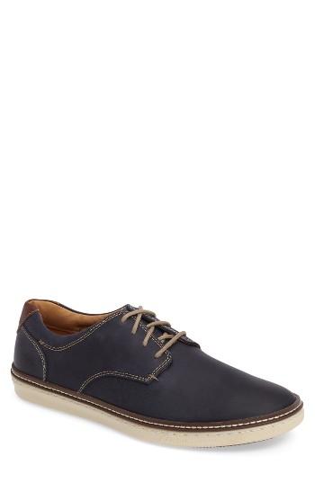 Men's Johnston & Murphy Mcguffey Plain Toe Sneaker M - Blue