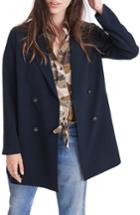 Women's Madewell Caldwell Double Breasted Blazer, Size - Black