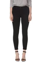 Women's Paige Hoxton High Waist Crop Skinny Jeans - Black