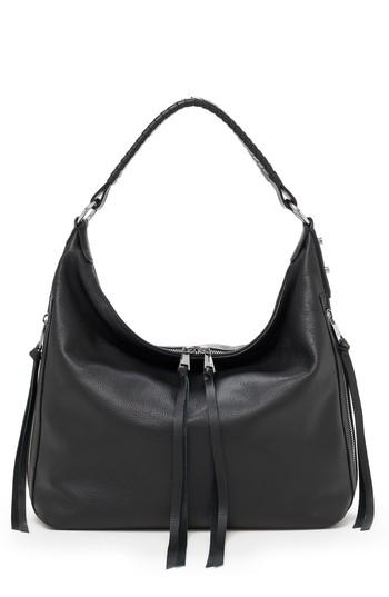 Botkier Samantha Leather Hobo Bag - Black