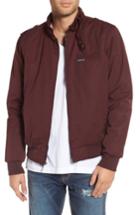 Men's Members Only Twill Iconic Jacket - Burgundy