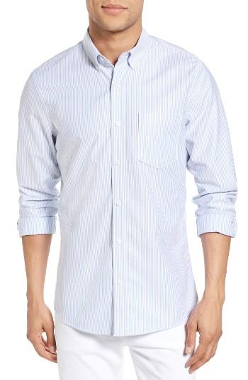 Men's Nordstrom Men's Shop Trim Fit Bengal Stripe Sport Shirt