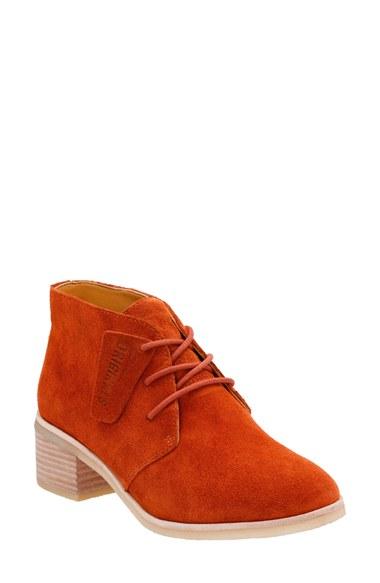 Women's Clarks 'phenia Carnaby' Ankle Boot .5 M - Brown