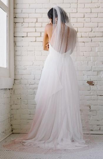 Sara Gabriel Constance Ombre Chapel Veil