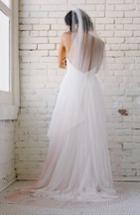 Sara Gabriel Constance Ombre Chapel Veil