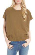 Women's Free People Short Sleeve Pullover - Green