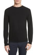 Men's Emporio Armani Slim Fit Allover Links Sweater - Black