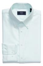 Men's 1901 Trim Fit Oxford Dress Shirt .5 - 32/33 - Blue/green