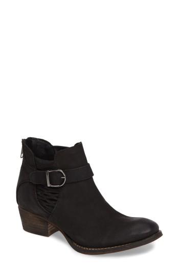 Women's Charles By Charles David Yara Perforated Chelsea Bootie .5 M - Black