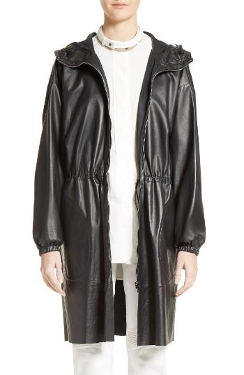 Women's Belstaff Hidcote Nappa Leather Parka