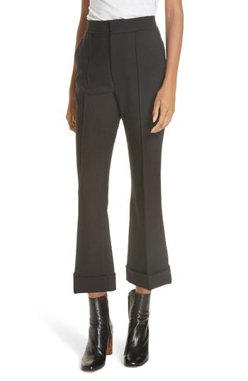 Women's Helmut Lang Spongy Flare Pants - Black