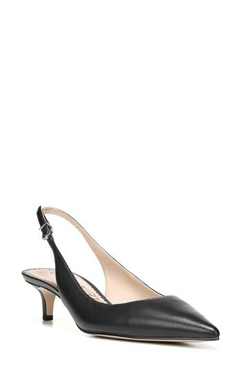 Women's Sam Edelman Ludlow Slingback Pump W - Black