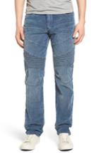 Men's True Religion Brand Jeans Geno Straight Leg Corduroy Moto Pants