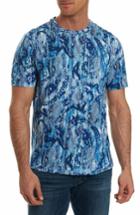 Men's Robert Graham Islets Knit T-shirt - Blue
