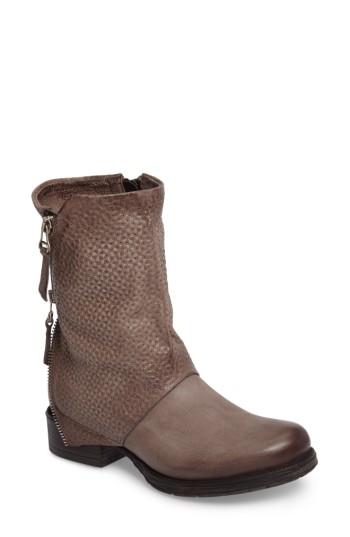 Women's Miz Mooz Nugget Asymmetrical Textured Boot Eu - Grey