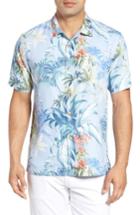 Men's Tommy Bahama Tropical Falls Fit Print Silk Camp Shirt