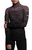Women's Nike Pro Hyperwarm Long Sleeve Training Top - Blue