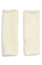 Women's Rebecca Minkoff Simple Solid Arm Warmers, Size - Ivory