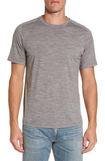 Men's Ibex Odyssey T-shirt, Size - Grey
