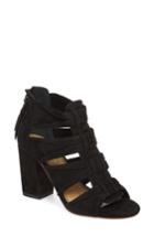 Women's Splendid Nando Block Heel Sandal M - Black