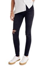 Women's Madewell Maternity Skinny Jeans - Black