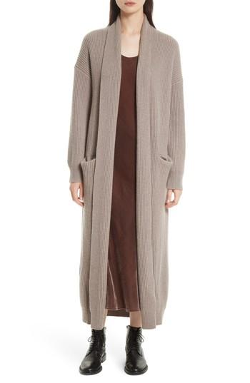 Women's Vince Long Knit Sweater Robe