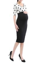 Women's Kimi And Kai 'farrah' Maternity Body-con Dress - Black