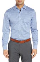 Men's Peter Millar Regular Fit Skull Pattern Sport Shirt - None