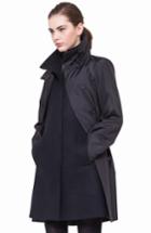 Women's Akris 3-in-1 Technical Coat - Black