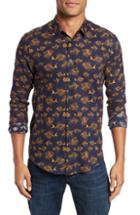 Men's Vilebrequin Prehistoric Fish Sport Shirt
