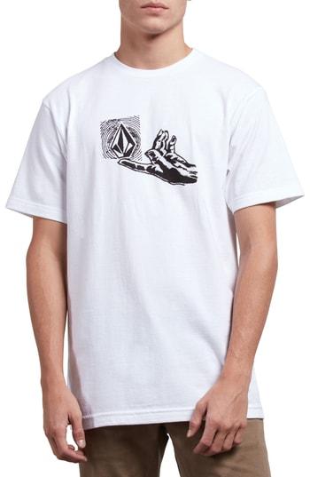 Men's Volcom Leaner T-shirt - White