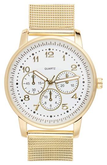 Women's Bp. Mesh Strap Watch, 40mm
