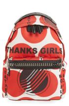 Stella Mccartney Thanks Girls Nylon Backpack -
