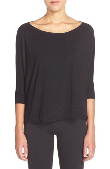 Women's Beyond Yoga Stripe Crop Tee