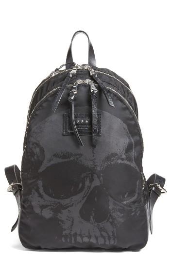 Men's John Varvatos Star Usa Skull Print Backpack - Black