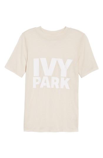 Women's Ivy Park Programme Fitted Logo Tee