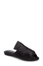 Women's Charles By Charles David Mya Folded Slide Sandal M - Black