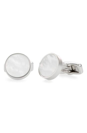 Men's Boss T-joseph Round Cuff Links