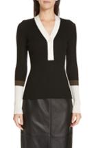Women's Boss Fenila Colorblock Sweater - Black