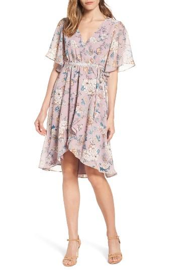 Women's Chelsea28 Floral Wrap Dress