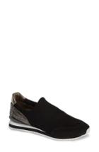 Women's Johnston & Murphy Jody Slip-on Sneaker M - Black