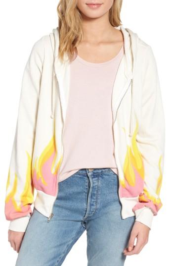 Women's Wilfox Wildfire Prescott Zip Hoodie - Ivory