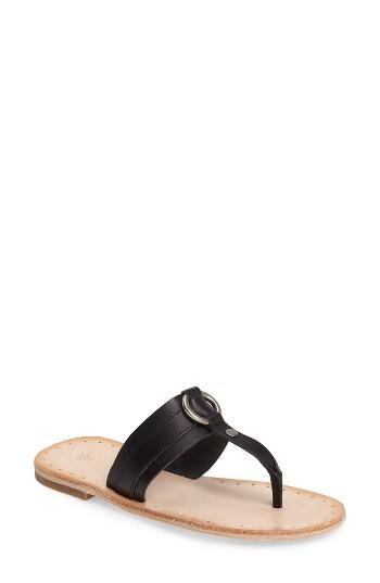 Women's Frye Avery Harness Sandal .5 M - Black