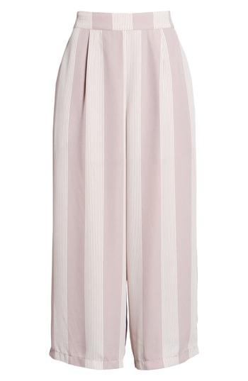 Women's Leith Stripe Culottes - Pink
