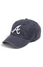 Women's American Needle New Raglan - Atlanta Braves Baseball Cap - Blue