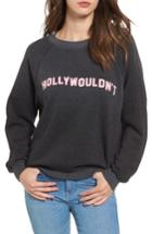 Women's Wildfox Hollywouldn't Sommers Sweatshirt - Black