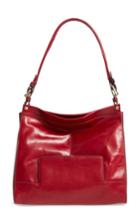 Hobo Valor Calfskin Leather Tote - Red