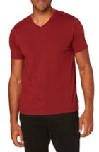 Men's Threads For Thought Heather V-neck - Burgundy
