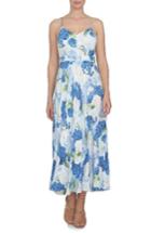Women's Cece Hydrangea Print A-line Maxi Dress